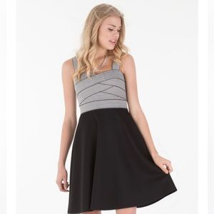 Ricki’s Sweetheart Textured Bodice Dress